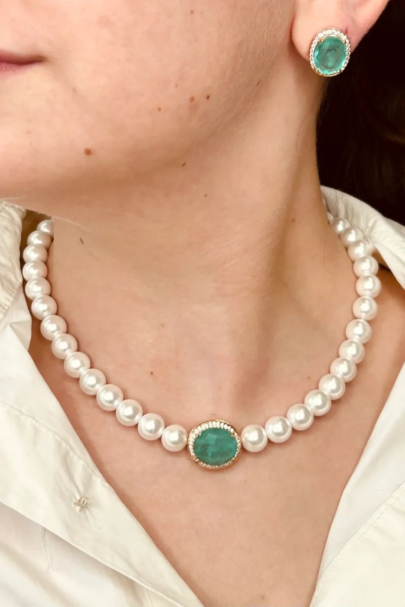 Conjunto elegante turmalina 3